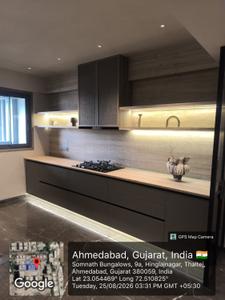 Kitchen Image of 3716 Sq.ft 4 BHK Apartment / Flat for sale in Sheladia Artefino, Thaltej Ahmedabad for Rs. 25000000