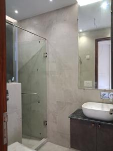 Bedroom Three Image of 1350 Sq.ft 3 BHK Builder Floor for rent in Paschim Vihar New Delhi for Rs. 75000