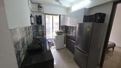 Kitchen Image of 650 Sq.ft 2 BHK Apartment / Flat for sale in Best Harmony Residency, Ghatkopar East Mumbai for Rs. 16000000