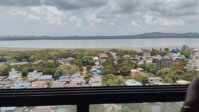 Balcony Image of 675 Sq.ft 2 BHK Apartment / Flat for sale in Godrej Bayview, Vashi Navi Mumbai for Rs. 14200000
