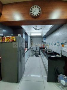 Kitchen Image of 1500 Sq.ft 2.5 BHK Apartment / Flat for rent in Vyapti Vandematram Fabula, Chharodi Ahmedabad for Rs. 35000