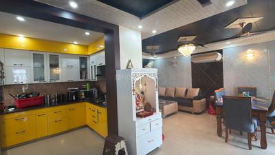 Kitchen Image of 1575 Sq.ft 3 BHK Apartment / Flat for sale in Omaxe Residency II, Arjunganj Lucknow for Rs. 13000000