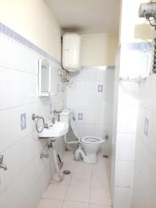 Bathroom Image of 1250 Sq.ft 3 BHK Builder Floor for rent in Sector 14 Gurgaon for Rs. 50000