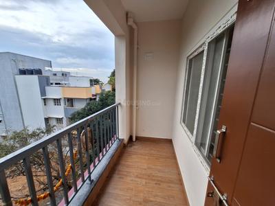 Balcony Image of 1150 Sq.ft 2 BHK Builder Floor for rent in Jalahalli Bengaluru for Rs. 28000