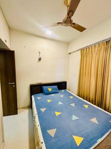 Bedroom Image of 1305 Sq.ft 2 BHK Apartment / Flat for sale in Pavanputra Pancham Pentagon Phase 2, Chandkheda Ahmedabad for Rs. 9000000