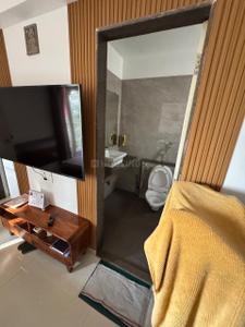 Bedroom Image of 1000 Sq.ft 2 BHK Apartment / Flat for rent in Arihant Aarohi, Shilgaon Thane for Rs. 29000