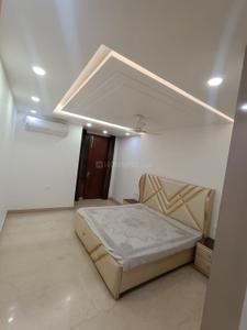 Bedroom Image of 916 Sq.ft 2 BHK Builder Floor for rent in Ramesh Nagar New Delhi for Rs. 38000