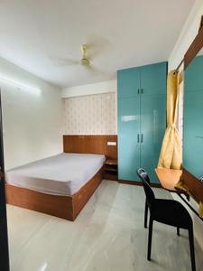 Bedroom Image of 350 Sq.ft 1 RK Apartment / Flat for rent in Koramangala Bengaluru for Rs. 24000