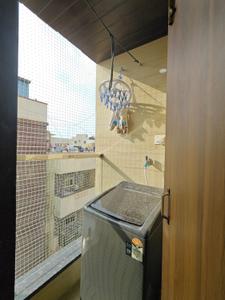 Balcony Image of 600 Sq.ft 1 BHK Apartment / Flat for rent in Ejipura Bengaluru for Rs. 30000