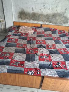 Bedroom Image of 600 Sq.ft 1.5 BHK Builder Floor for rent in Nizampura Vadodara for Rs. 4500