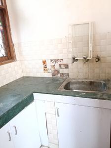 Kitchen Image of 550 Sq.ft 1 RK Builder Floor for rent in Khirki Extension New Delhi for Rs. 14000