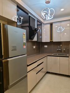 Kitchen Image of 580 Sq.ft 2 BHK Apartment / Flat for sale in Saarthi Affordable Homes, Hastsal New Delhi for Rs. 3600000