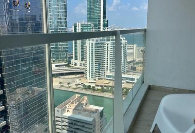 Balcony Image of 592 Sq.ft 1 BHK Apartment / Flat for sale in Dubai Marina Dubai for Rs. 40087832