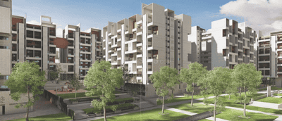 Image of 901 Sq.ft 2 BHK Apartment / Flat for sale in Rohan Abhilasha 4, Wagholi, Pune for Rs. 6000000