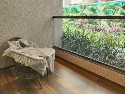 Balcony Image of 1110 Sq.ft 2 BHK Apartment / Flat for sale in Gulmohar Esteban, Mundhwa Pune for Rs. 9500000