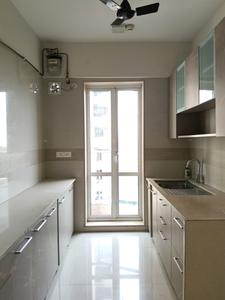 Kitchen Image of 950 Sq.ft 2 BHK Apartment / Flat for rent in Soham Crystal Spires, Thane West Thane for Rs. 55000