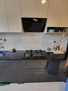 Kitchen Image of 1213 Sq.ft 2 BHK Apartment / Flat for rent in Casagrand Tudor, Chinna Nolambur Chennai for Rs. 50000
