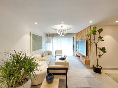 Living Room Image of 1937 Sq.ft 3 BHK Apartment / Flat for rent in Appaswamy The Broadstone, Ramapuram Chennai for Rs. 150000