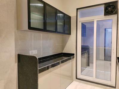 Kitchen Image of 1100 Sq.ft 2 BHK Apartment / Flat for sale in Gajra Bhoomi Castle Phase I, Daighar Gaon Thane for Rs. 7700000