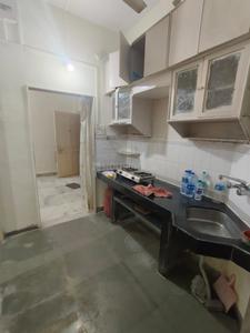 Kitchen Image of 380 Sq.ft 1 RK Apartment / Flat for rent in Isha Krupa Apartment, Vile Parle East Mumbai for Rs. 35000