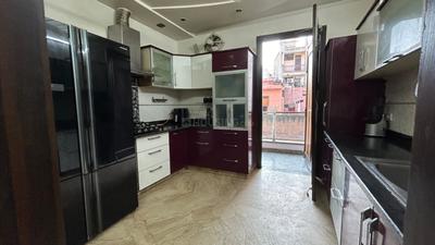 Kitchen Image of 1400 Sq.ft 4 BHK Builder Floor for sale in Pitampura New Delhi for Rs. 14500000