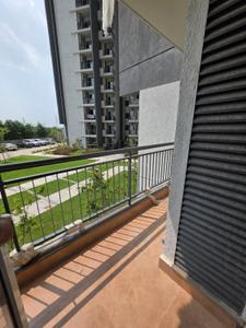 Balcony Image of 1855 Sq.ft 3 BHK Builder Floor for rent in Godrej Meridien, Sector 106 Gurgaon for Rs. 60000