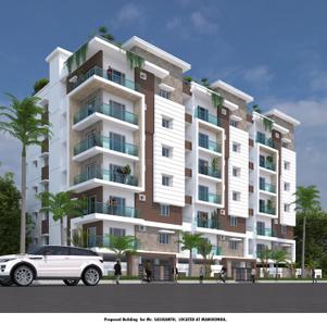 Image of 1220 Sq.ft 2 BHK Apartment / Flat for sale in Manikonda, Hyderabad for Rs. 8100000