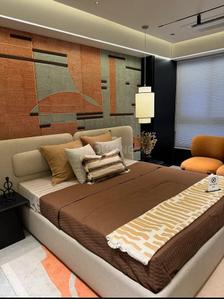 Bedroom Image of 3600 Sq.ft 4 BHK Duplex for sale in Kavisha The Canvas, South Bopal Ahmedabad for Rs. 22500000