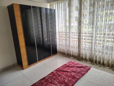 Bedroom Image of 1890 Sq.ft 3 BHK Apartment / Flat for rent in Komal Luxuria, Paldi Ahmedabad for Rs. 35000