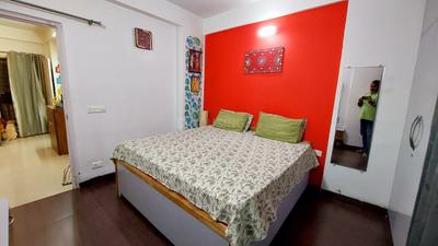 Bedroom Image of 585 Sq.ft 1 BHK Apartment / Flat for rent in Aditya Urban Homes, Bamheta Village Ghaziabad for Rs. 13999