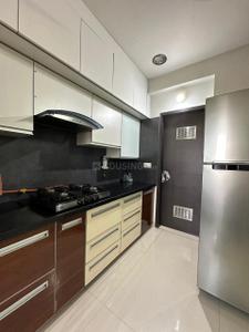 Kitchen Image of 2115 Sq.ft 3 BHK Apartment / Flat for rent in Gala Aria, South Bopal Ahmedabad for Rs. 35000