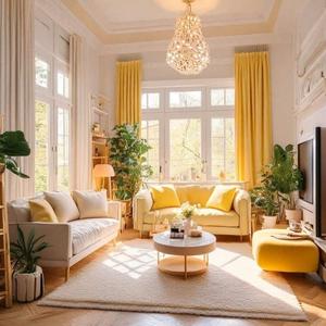 Hall Image of 871 Sq.ft 3 BHK Apartment / Flat for sale in Satyagrah The Atlantis, Zundal Ahmedabad for Rs. 6900000