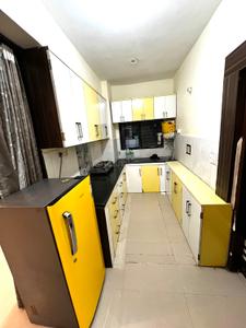 Kitchen Image of 1060 Sq.ft 2 BHK Apartment / Flat for rent in Space Park I, Mahalakshmi Nagar Indore for Rs. 28000