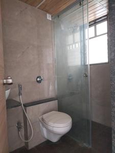 Common Bathroom Three Image of 1250 Sq.ft 2 BHK Apartment / Flat for rent in Kohinoor Sapphire A to I, Tathawade Pune for Rs. 23999