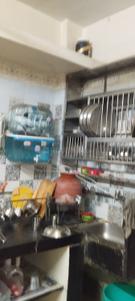 Kitchen Image of 524 Sq.ft 1 BHK Apartment / Flat for rent in Vishrantwadi Pune for Rs. 15000