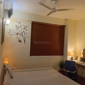 Bedroom Image of 425 Sq.ft 1 BHK Studio for rent in Era Studio Apartment, Knowledge Park 3 Greater Noida for Rs. 16000