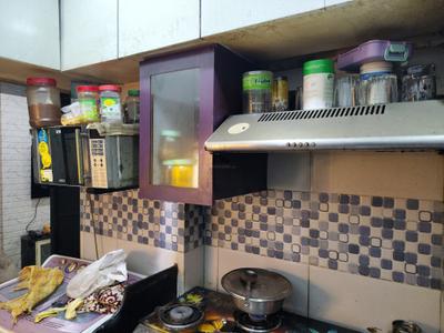 Kitchen Image of 500 Sq.ft 1 BHK Apartment / Flat for rent in Jaydeep Prathmesh Towers, Kasarvadavali Thane for Rs. 17555