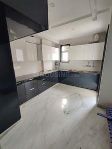 Kitchen Image of 1080 Sq.ft 3 BHK Builder Floor for rent in Dwarka Mor New Delhi for Rs. 27000