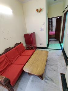 Bedroom Image of 500 Sq.ft 1 BHK Builder Floor for rent in Palam Vihar Gurgaon for Rs. 25000