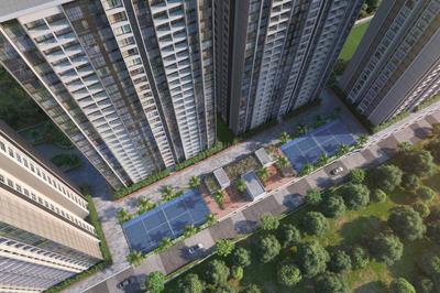 Image of 1095 Sq.ft 2 BHK Apartment / Flat for sale in Logipark Pristine O2 World Part 3, Wagholi, Pune for Rs. 10700000