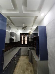 Kitchen Image of 1800 Sq.ft 3 BHK Builder Floor for rent in Pushpanjali New Delhi for Rs. 65000