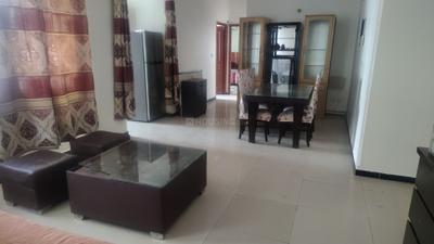 Living Room Image of 1240 Sq.ft 2 BHK Apartment / Flat for rent in Agarwal Aditya Mega City, Indirapuram Ghaziabad for Rs. 35000