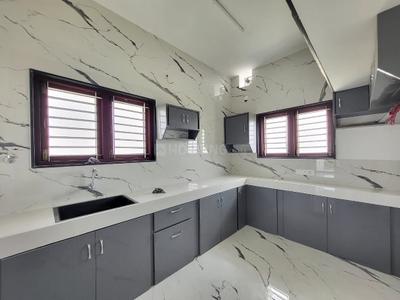 Kitchen Image of 700 Sq.ft 2 BHK Independent House for sale in Gulmohar Greens, Doma-1 Raipur for Rs. 2920000