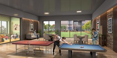 Hall Image of 850 Sq.ft 2 BHK Apartment / Flat for sale in Sai Nisarg Sky Luxe, Chinchwad Pune for Rs. 9500000
