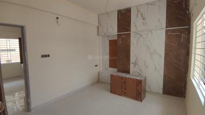 Bedroom Image of 610 Sq.ft 1 BHK Builder Floor for rent in Singasandra Bengaluru for Rs. 25000