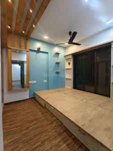 Bedroom Image of 875 Sq.ft 2 BHK Apartment / Flat for rent in Sanghvi Valley, Kalwa Thane for Rs. 35000