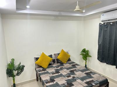 Bedroom Image of 300 Sq.ft 1 RK Apartment / Flat for rent in Kondapur Hyderabad for Rs. 12000