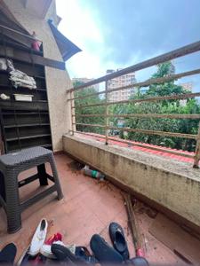 Balcony Image of 1100 Sq.ft 2 BHK Apartment / Flat for rent in Kalwa Thane for Rs. 35000