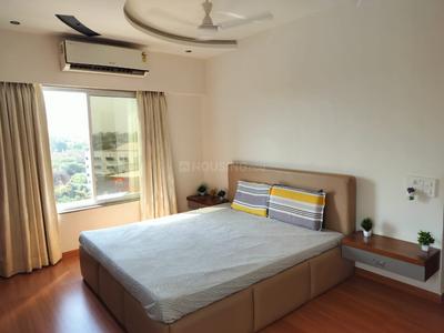 Bedroom Image of 1000 Sq.ft 3 BHK Apartment / Flat for rent in New Alkapuri Vadodara for Rs. 25000