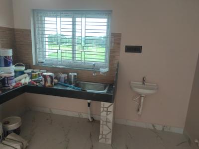 Kitchen Image of 900 Sq.ft 1 BHK Builder Floor for rent in Lingipur Bhubaneswar for Rs. 12000